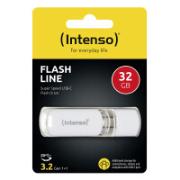 Intenso Flash Line, 32 GB, USB Typ-C, 3.2 Gen 1 (3.1 Gen...