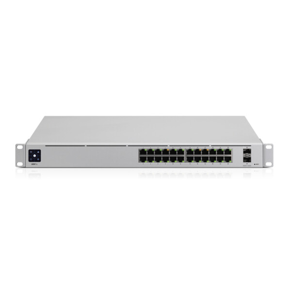 Ubiquiti UniFi Pro 24-Port PoE, Managed, L2/L3, Gigabit Ethernet (10/100/1000), Power over Ethernet (PoE), Rack-Einbau, 1U