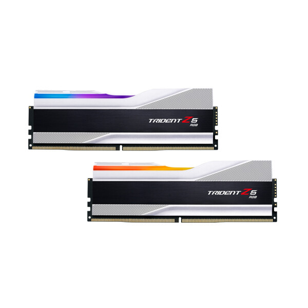 G.Skill Trident Z RGB Z5, 32 GB, 2 x 16 GB, DDR5, 5200 MHz, 288-pin DIMM, Schwarz, Weiß