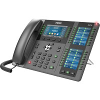 Fanvil X210 V2, IP-Telefon, Schwarz, Kabelgebundenes Mobilteil, Tisch/Wand, 20 Zeilen, 2000 Eintragungen
