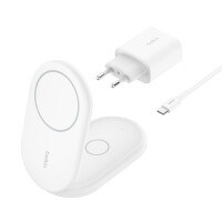 Belkin Boostcharge Qi2 15w Mag 2in1 Stand WH