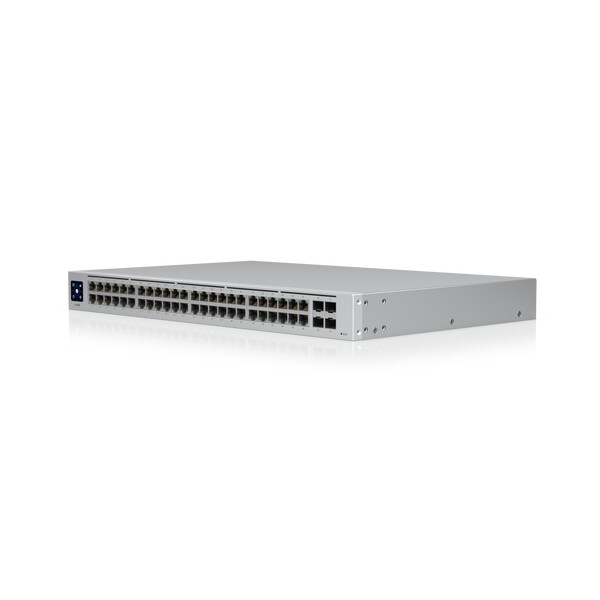 Ubiquiti UniFi USW-48-POE, Managed, L2, Gigabit Ethernet (10/100/1000), Power over Ethernet (PoE), Rack-Einbau, 1U