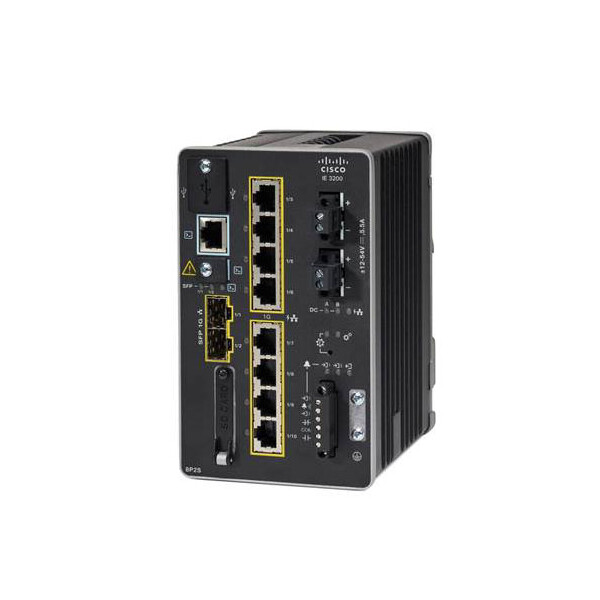 Cisco IE-3200-8P2S-E, Managed, L2, Fast Ethernet (10/100), Power over Ethernet (PoE)