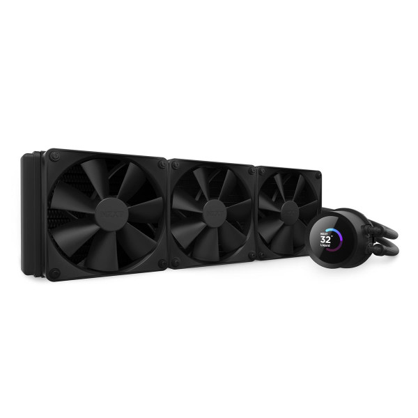 NZXT Kraken 360, All-in-One-Flüssigkeitskühler, 12 cm, 78,02 cfm, Schwarz