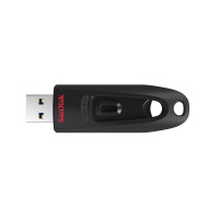 SanDisk Ultra USB 3.0 Flash Laufwerk 64 GB, 64 GB, USB Typ-A, 3.2 Gen 1 (3.1 Gen 1), 100 MB/s, Ohne Deckel, Rot