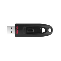 SanDisk Ultra USB 3.0 Flash Laufwerk 64 GB, 64 GB, USB Typ-A, 3.2 Gen 1 (3.1 Gen 1), 100 MB/s, Ohne Deckel, Rot