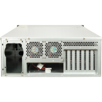 Inter-Tech 4U-4724, HDD-Gehäuse, 2.5/3.5 Zoll, SAS, SATA, Hot-Swap, Rack-Einbau, Grau