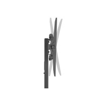 Equip 32"-55" Universal-LCD-TV Wagen, Multimedia-Wagen, Schwarz, Kunststoff, Stahl, Flachbildschirm, 35 kg, 81,3 cm (32")
