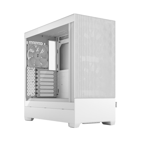 Fractal Design Pop Air, Tower, PC, Weiß, ATX, micro ATX, Mini-ITX, Stahl, Gehärtetes Glas, 17 cm