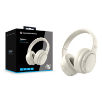 Conceptronic PARRIS03C Bluetooth-Stereo-Headset, Verkabelt & Kabellos, Musik, 20 - 20000 Hz, 198,5 g, Kopfhörer, Cremefarben