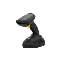 Equip Drahtloser 1D Laser-Barcodescanner, Weite...