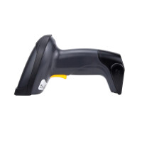 Equip Drahtloser 1D Laser-Barcodescanner, Weite Entfernung, mit Ständer, Tragbares Barcodelesegerät, 1D, LED, Codabar, Code 11, Code 128, Code 39, Code 93, EAN 128, EAN-13, EAN-8, GS1 DataBar, ISBN, ISSN,..., Auto-induction, Ständig, Manuell, 70 cm