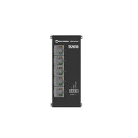 Teltonika NETWORKS TSF010 Flat Ethernet Switch, Unmanaged, Fast Ethernet (10/100), Vollduplex, DIN rail