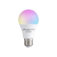 Shelly Duo, Intelligentes Leuchtmittel, WLAN, Weiß, LED, E27, Multi