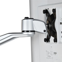 StarTech.com Monitorarm zur Wandmontage - 52 cm langer, doppelter Schwenkarm - Premium, 14 kg, 33 cm (13"), 76,2 cm (30"), 75 x 75 mm, 100 x 100 mm, Silber