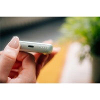 Verbatim Charge n Go, 10000 mAh, Lithium Polymer (LiPo), Quick Charge 3.0, Kabelloses Aufladen, Grün