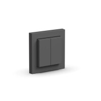 Senic Gira, Leiter, Kabellos, Anthrazit, Polycarbonat (PC), 2-Wege, ZigBee, 2400 MHz