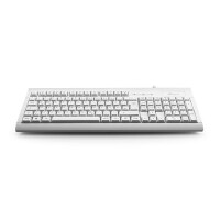 MEDIARANGE MROS116, Volle Größe (100%), Kabelgebunden, USB, QWERTZ, Weiß