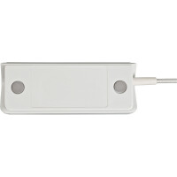 Brennenstuhl 1508230, Indoor, AC, 4,2 A, 1,5 m, Edelstahl, Weiß