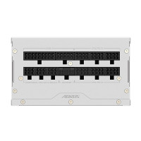Gigabyte AORUS ELITE P850W ICE Netzteil - PCIe 5.0, 80 PLUS Platinum, Vollmodulares Design, 120mm Lüfter, ATX 3.0-kompatibel, EU-Stecker, 850 W, 100 - 240 V, 50/60 Hz, 12 A, Aktiv, 125 W
