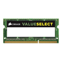 Corsair CMSO16GX3M2C1600C11, 16 GB, 2 x 8 GB, DDR3, 1600...