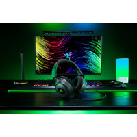 Razer Kraken V4 X, Kabelgebunden, 12 - 20000 Hz, Gaming, 300 g, Kopfhörer, Schwarz