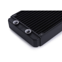 Alphacool 14434, Radiator, Aluminium, Schwarz, 1/4", 2 bar, 14 cm