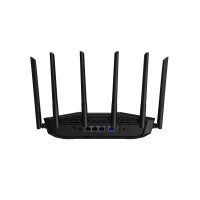 ASUS TUF Gaming BE6500 (TUF-BE6500), Wi-Fi 7 (802.11be), Dual-Band (2,4 GHz/5 GHz), Ethernet/LAN, Schwarz, Tabletop-Router
