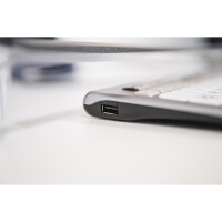 Bakker S-board 840 Compact Keyboard (US), Tenkeyless (80 - 87 %), Kabelgebunden, USB, Scherenschalter, QWERTY, Hellgrau, Weiß