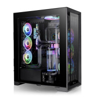 Thermaltake CTE T500 TG, Full Tower, PC, Schwarz, ATX, EATX, micro ATX, Mini-ITX, ABS, Stahl, Gaming