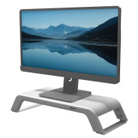 Fellowes Hana LT Monitor Support White, Freistehend, 22,6 kg, Höhenverstellung, Schwarz