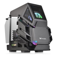 Thermaltake AH T200, Micro Tower, PC, Schwarz, micro ATX,...