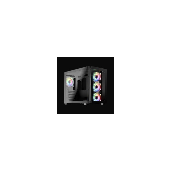 LC-Power Geh Midi ATX 8001B Pro-Storm Dark o.N. - Midi/Minitower - ATX