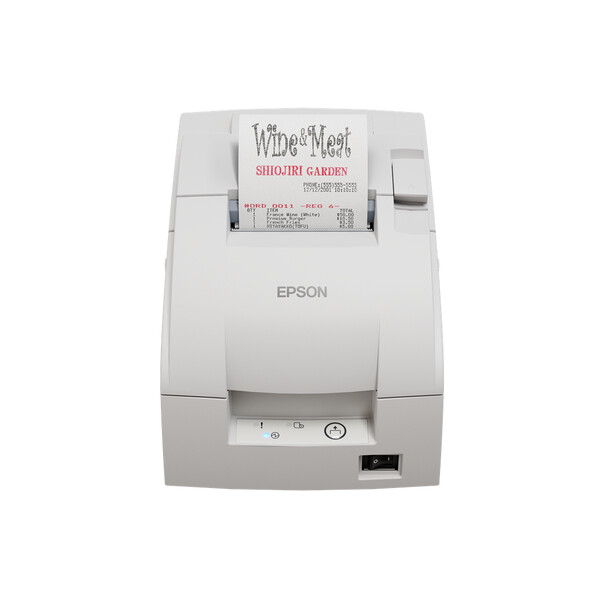 Epson TM-U220IIB, 16 Zeichen pro Zoll, Weiß, 20 KB, 64 dB, ESC/POS, USB 2.0