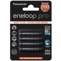Panasonic Eneloop Pro, Wiederaufladbarer Akku,...