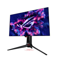 ASUS ROG Swift OLED PG27AQDP, 67,3 cm (26.5"), 2560 x 1440 Pixel, Quad HD, OLED, 0,03 ms, Schwarz