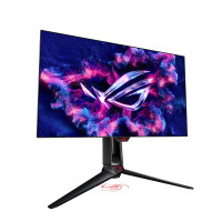 ASUS ROG Swift OLED PG27AQDP, 67,3 cm (26.5"), 2560 x 1440 Pixel, Quad HD, OLED, 0,03 ms, Schwarz