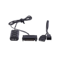 Alphacool Aurora Eiscontrol, Schwarz, 2x 3-Pin, 18 g