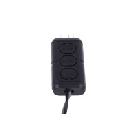 Alphacool Aurora Eiscontrol, Schwarz, 2x 3-Pin, 18 g