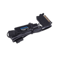 Alphacool Aurora Eiscontrol, Schwarz, 2x 3-Pin, 18 g