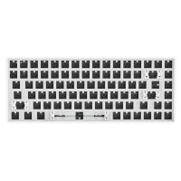 Sharkoon SKILLER SGK50 S3, 75%, Kabelgebunden, USB, RGB-LED, Weiß