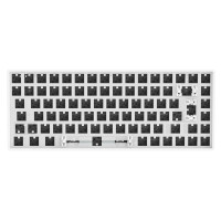 Sharkoon SKILLER SGK50 S3, 75%, Kabelgebunden, USB, RGB-LED, Weiß