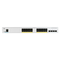 Cisco Catalyst C1000-24P-4G-L, Managed, L2, Gigabit Ethernet (10/100/1000), Vollduplex, Power over Ethernet (PoE)