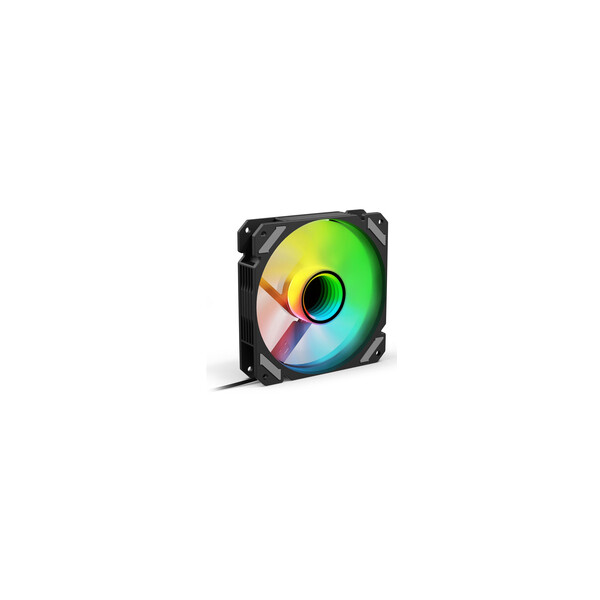 Sharkoon Shark Mirror RGB PWM Reverse schwarz 120 mm - 500 rpm