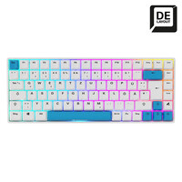 Sharkoon Skiller SGK50 S3 PBT White Gaming-Tastatur Gateron G Pro 3.0 Yellow - Tastatur - 85 Tasten