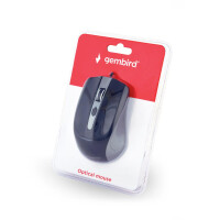 Gembird MUS-4B-01-GB, rechts, Optisch, USB Typ-A, 1200...