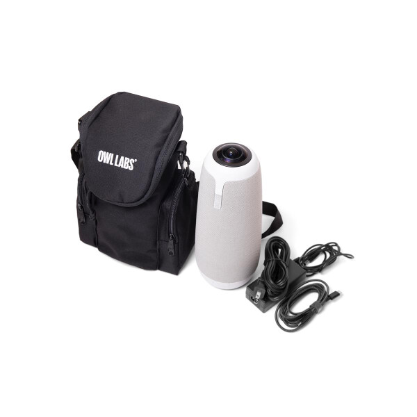 Owl Labs Soft-Sided Meeting Owl Carrying Case, Cover, Polyester, 310 g, Schwarz