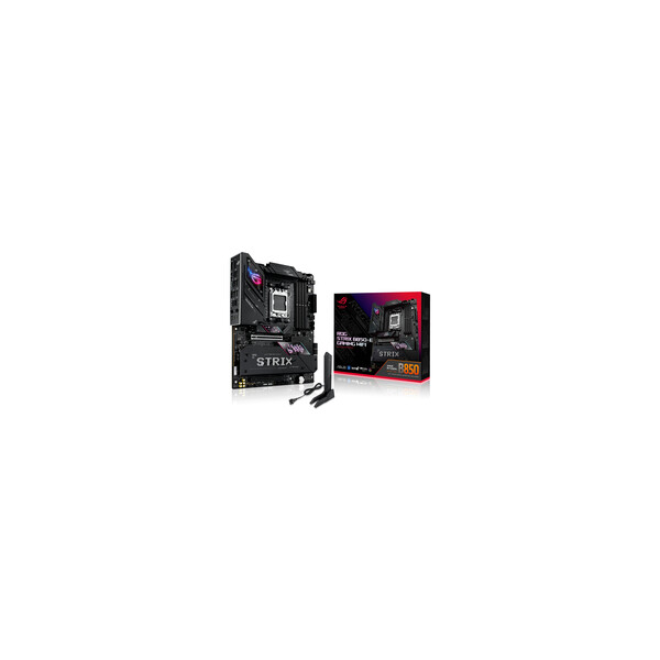 ASUS ROG STRIX B850-E GAMING WIFI, AMD, Sockel AM5, AMD Ryzen 7000 Series, AMD Ryzen 8000 Series, AMD Ryzen 9000 Series, Sockel AM5, DDR5-SDRAM, 192 GB - Mainboard - AMD Sockel AM5 (Ryzen Zen4)