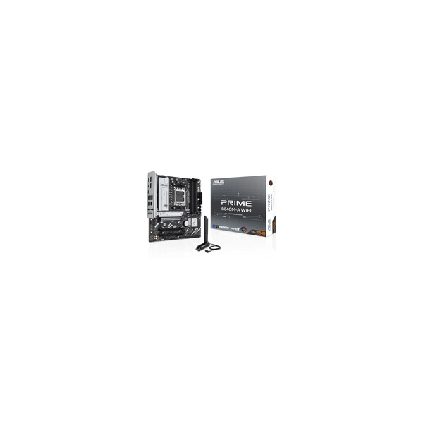 ASUS MB ASUS AMD AM5 PRIME B840M-A WIFI - AMD Sockel AM5 (Ryzen Zen4) - Micro/Mini/Flex-ATX