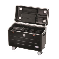 PARAT Case N10, Multimedia-Wagen, Schwarz,...